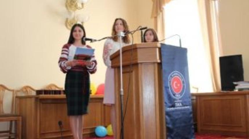 Ukrayna &Ccedil;apında D&uuml;zenlenen T&uuml;rk&ccedil;e Makale Yarışmasına Destek