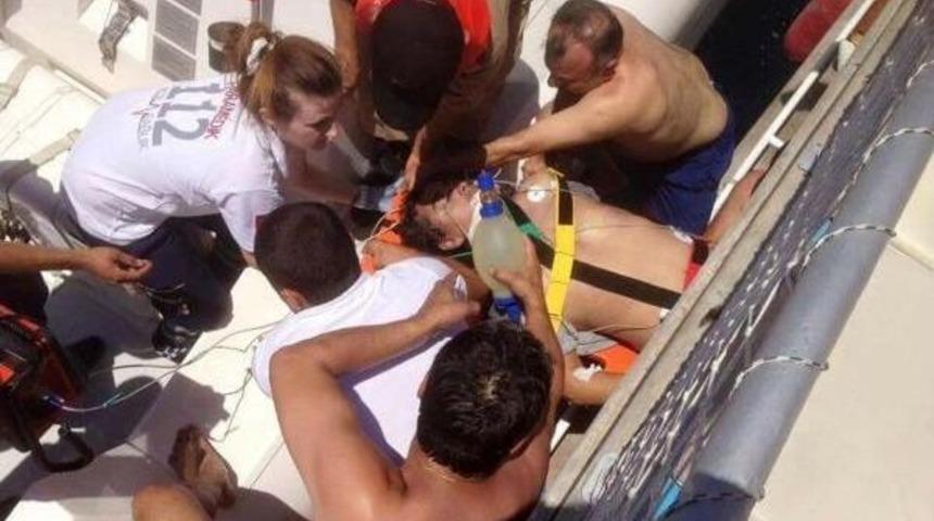 Sahil G&uuml;venlik Hayata D&ouml;nd&uuml;rd&uuml;, Hastanede &Ouml;ld&uuml;