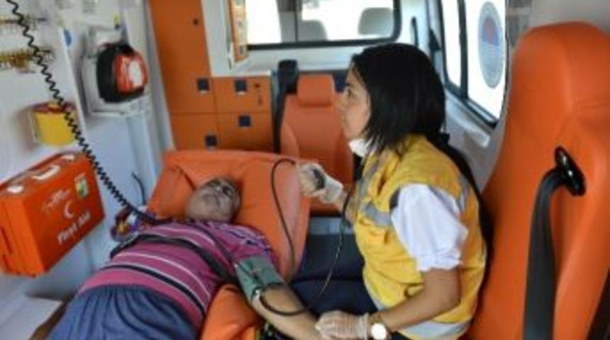 Mersin Büyükşehir Belediyesi’nden Hasta Nakil Hizmeti