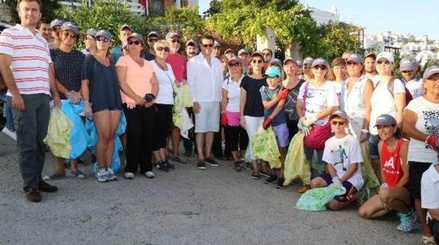 Yalıkavak&rsquo;ta &Ccedil;&ouml;p Temizliği