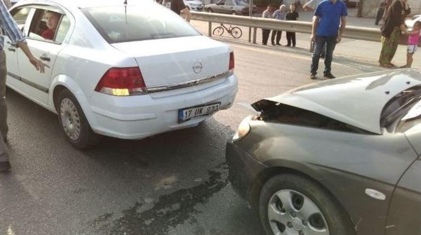 D-100&rsquo;de Zincirleme Trafik Kazası: 1 Yaralı