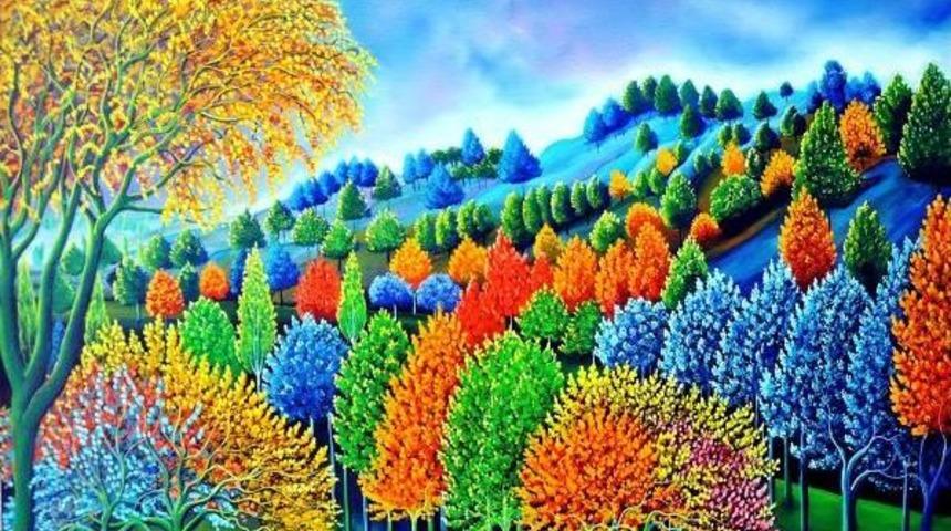 K&uuml;tahyalı &Ccedil;oban Ressam, Doğada G&ouml;rd&uuml;ğ&uuml;n&uuml; Tuvale Aktardı