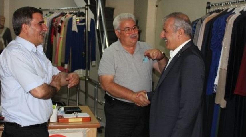Şahin Akpınar Esnafını Ziyaret Etti