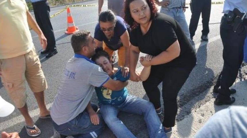 Otob&uuml;s&uuml;n Altında Kalan 2 &Ccedil;ocuk Babası &Ouml;ld&uuml;