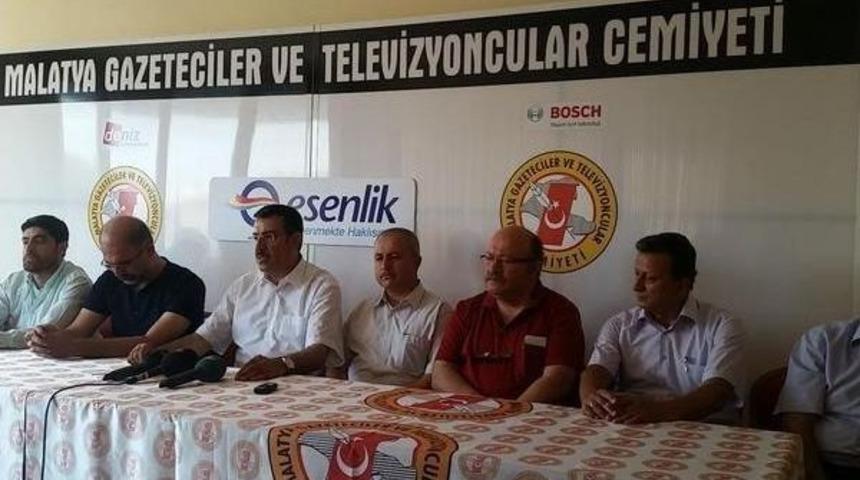 T&uuml;fenkci Malatya Gazeteciler Ve Televizyoncular Cemiyeti&rsquo;ni Ziyeret Etti