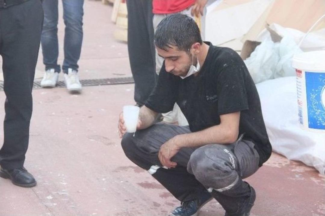 Bebek Bezi Fabrikasında Yangın