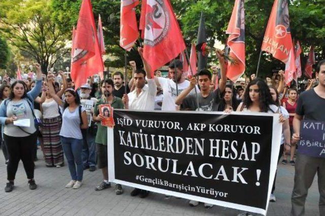 Eskişehir'de Suruç Protestosu