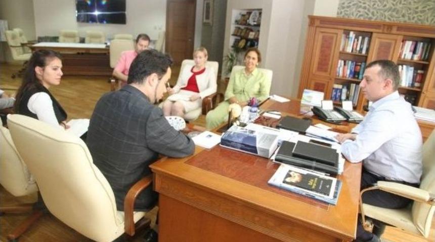 Avrupa Birliği Üyelerinden Genel Sekreter Büyükakın’a Ziyaret