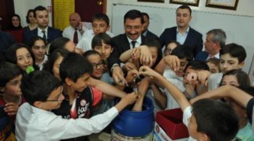 Ke&ccedil;i&ouml;renli&rsquo;ler 4 Ayda 1 Ton 800 Kilogram Atık Pil Topladı