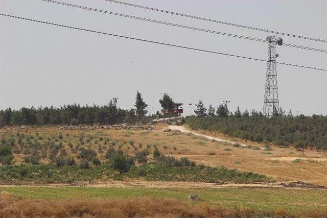 Kilis Sınırında Mevziler Güçlendirilip Yeni Tanklar Konuşlandırıldı