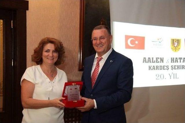 Aalen-hatay Kardeşliğin 20. Yılını Kutladı