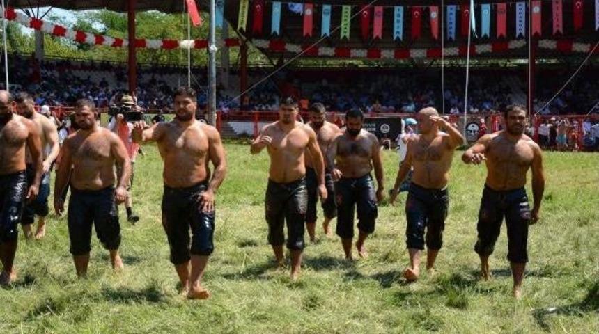 Kırkpınar&rsquo;Da Ikinci G&uuml;n Heyecanı Başladı (3)