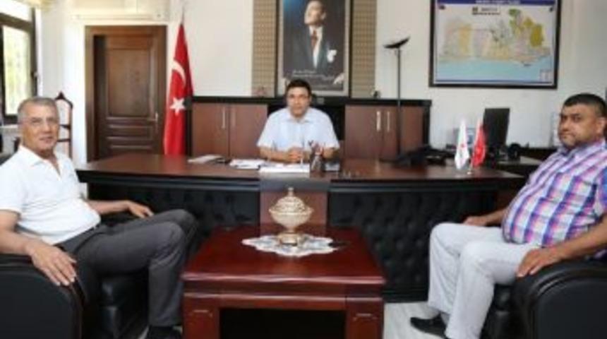 Başkan Tarhan&rsquo;da Kaymakam Karahaliloğlu&rsquo;na Ziyaret