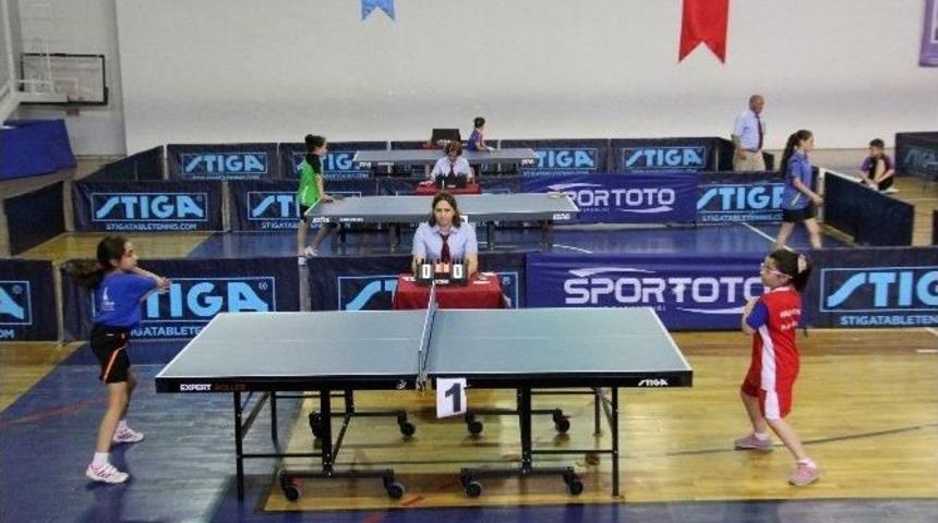 Masa Tenisi Minikler T&uuml;rkiye Şampiyonası Bartın&rsquo;da Başladı