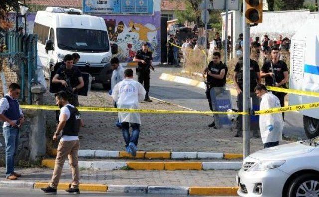 Okmeydanı'nda Polise Silahlı Saldırı,emniyet Müdürü Yaralı Polisi Ziyaret Etti