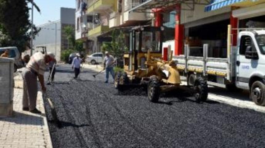 Akdeniz Belediyesi&rsquo;nin Asfalt &Ccedil;alışmaları S&uuml;r&uuml;yor