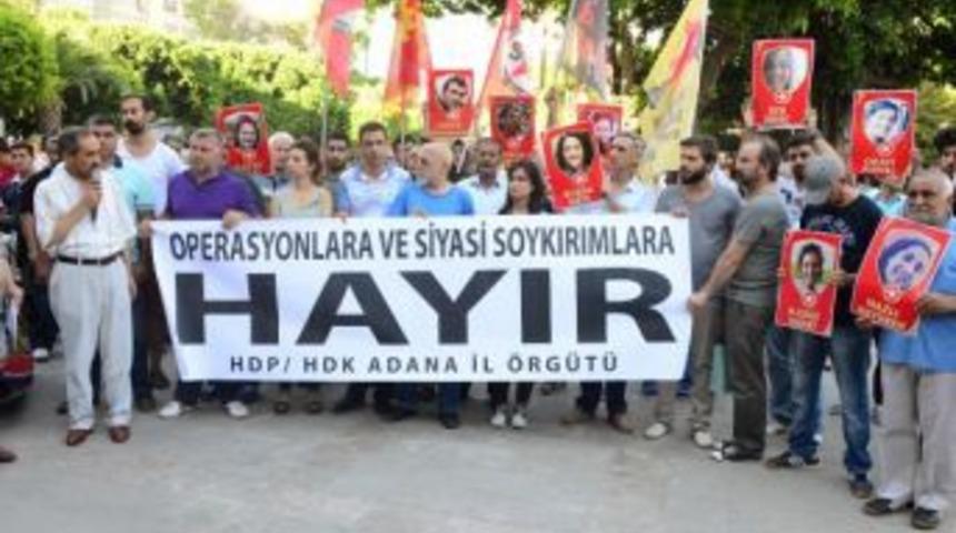 Adana'da Hdp'den Barış Eylemi
