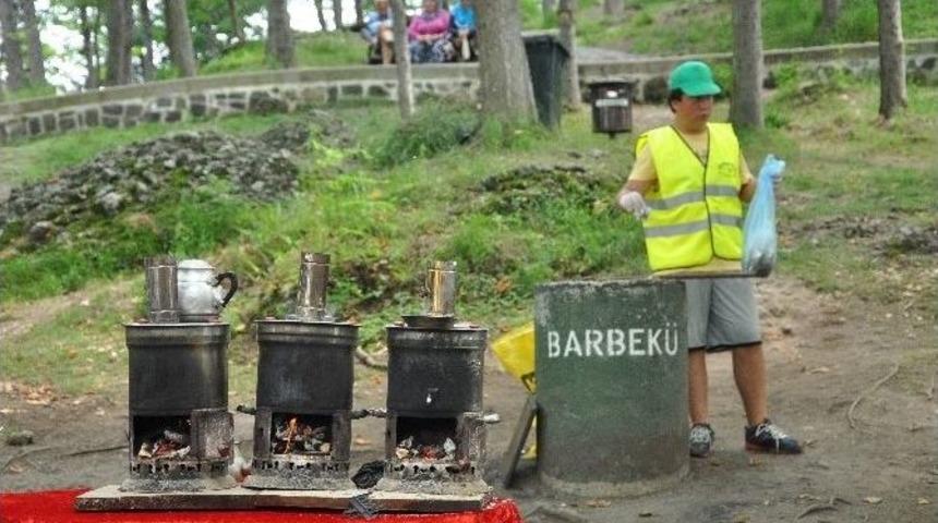 Almanya’ndan Giresun’a Gelip Çöp Topladılar