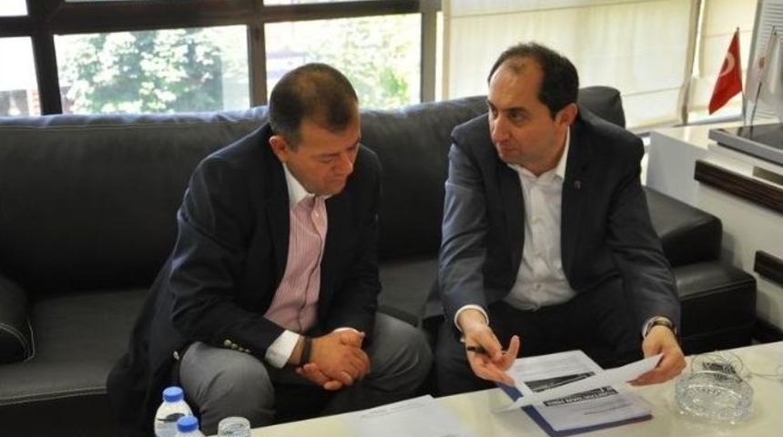 Rekt&ouml;r Alkan&rsquo;dan &Ccedil;orum Tso&rsquo;ya Ziyaret