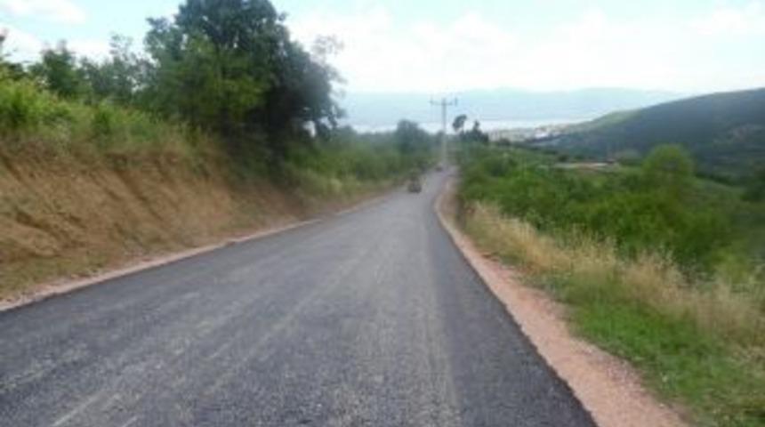 Kulfallı Yolu Asfaltlandı