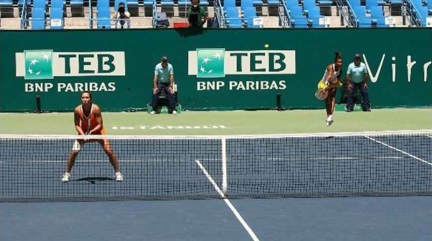Teb Bnp Parıbas İstanbul Cup&rsquo;ta &Ccedil;ağla Ve Jankovıc &Ccedil;ifti İkinci Oldu