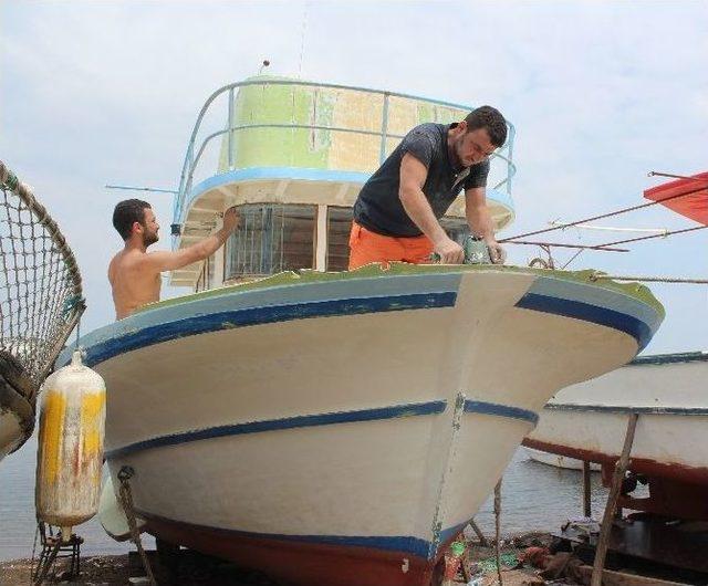 Ordu’daki Balıkçı Barınaklarında Yeni Sezon Hazırlıkları Başladı