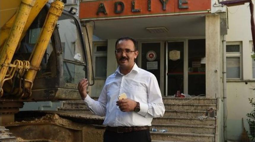 Uşak&rsquo;ta Mega Projede İkinci Yıkım Sağlandı