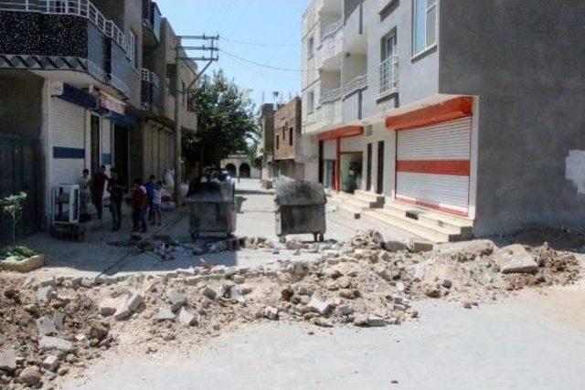 Nusaybin'de Ydg-H Üyeleri Ara Sokaklara Hendek Kazdı