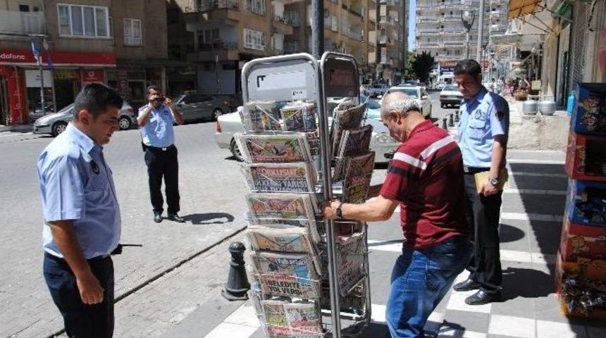 Zabıta Kaldırım İşgalini Sonlandırmakta Kararlı