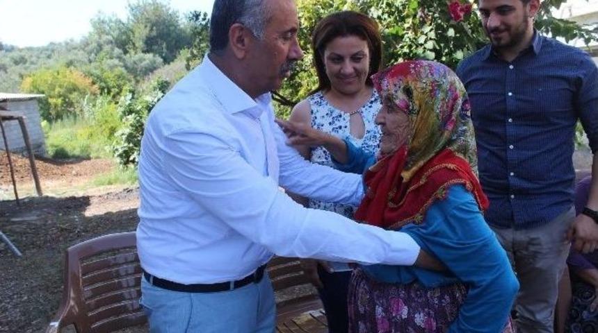 Başkan Culha&rsquo;dan &Ccedil;at Kapı Ziyaret