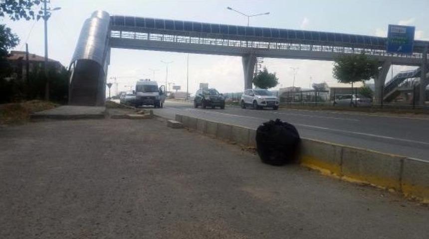 Bolu'da Şüpheli Poşet Paniği