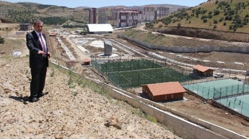 Yozgat Spor Vadisi İnşaatı Hızla S&uuml;r&uuml;yor