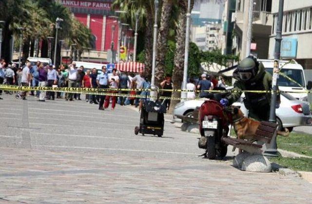 Konak Meydanı 'şüpheli Motosiklet' Nedeniyle Boşaltıldı/ Ek Fotoğraflar