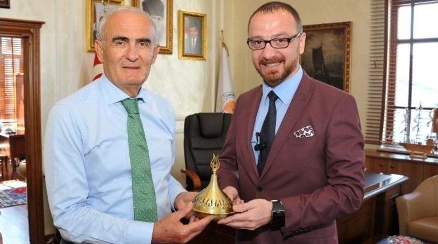 Gezmişoğlu&rsquo;ndan Başkan Yılmaz&rsquo;a Veda Ziyareti