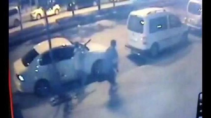 Polis Lojmanlarına Yapılan Saldırı G&uuml;venlik Kamerasında