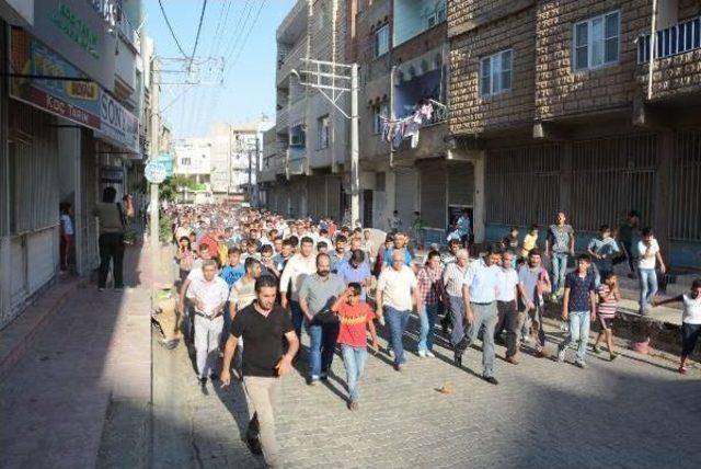 Nusaybin'de Öldürülen Ydgh'li Genç Için Yapılan Eyleme Polis Müdahale Etti