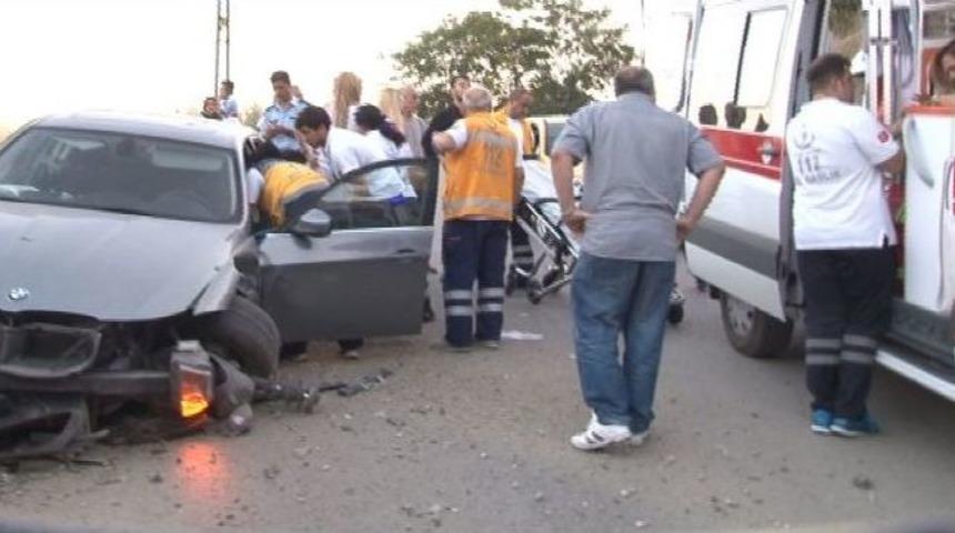 Başkent&rsquo;te Trafik Kazası: 2 Yaralı