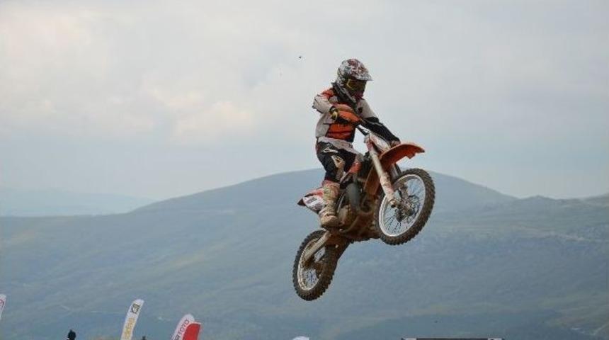 Gemlik&rsquo;te Motokros Heyecanı