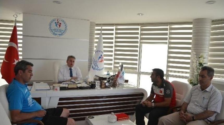 Coşkun Ve Top&ccedil;u&rsquo;dan Teşekk&uuml;r Ziyareti