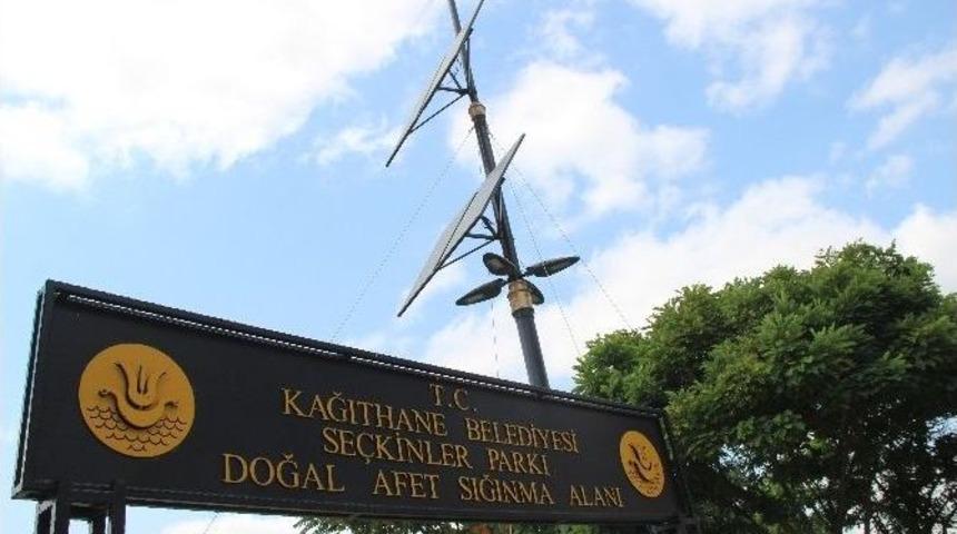 Deprem Parklarına Kesintisiz Ve &Uuml;cretsiz Elektrik