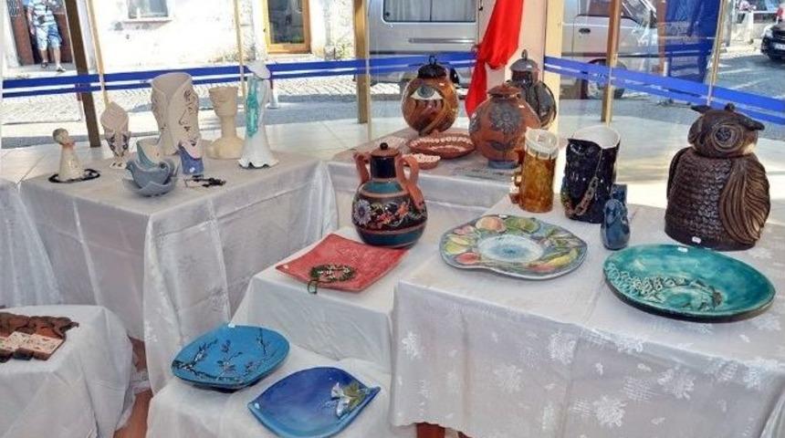 Fo&ccedil;a&rsquo;da Seramik Sergisi