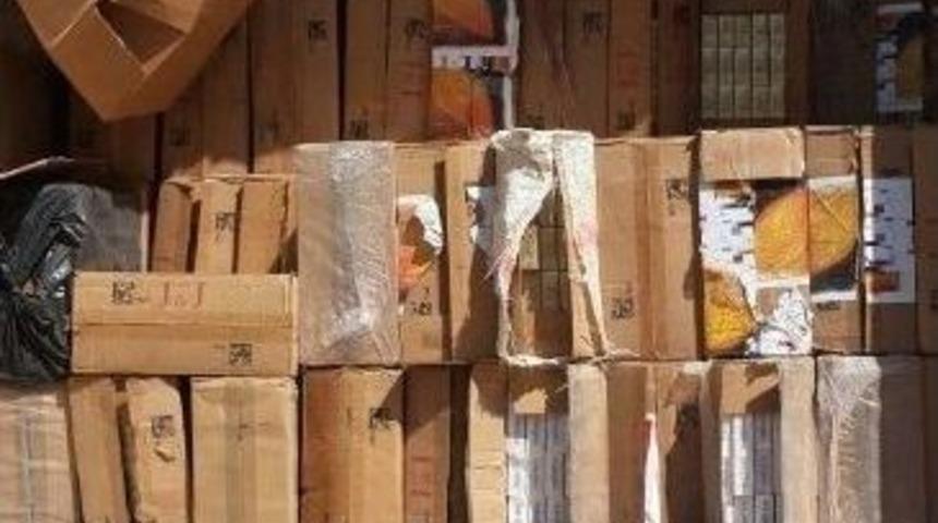 Bitlis&rsquo;te 3 Milyon 663 Bin 157 Paket Sigara Ele Ge&ccedil;irildi