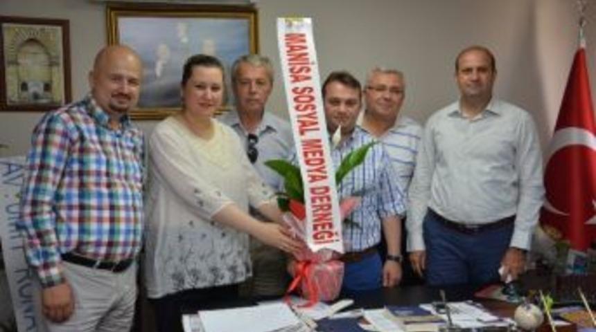 Manisa Sosmed&rsquo;den Başkan Yardımcısı Olan Bilal Demir&rsquo;e Ziyaret
