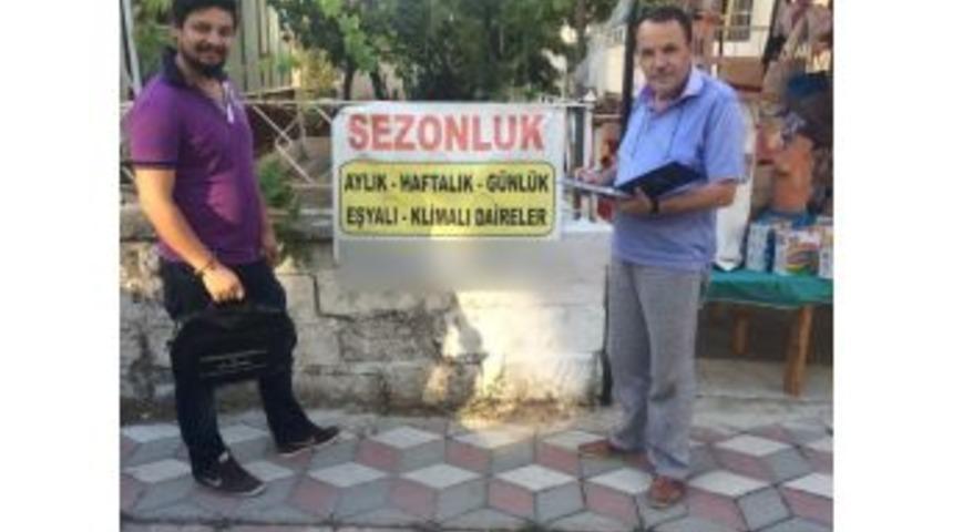 Ka&ccedil;ak Pansiyonlara Şok Baskın