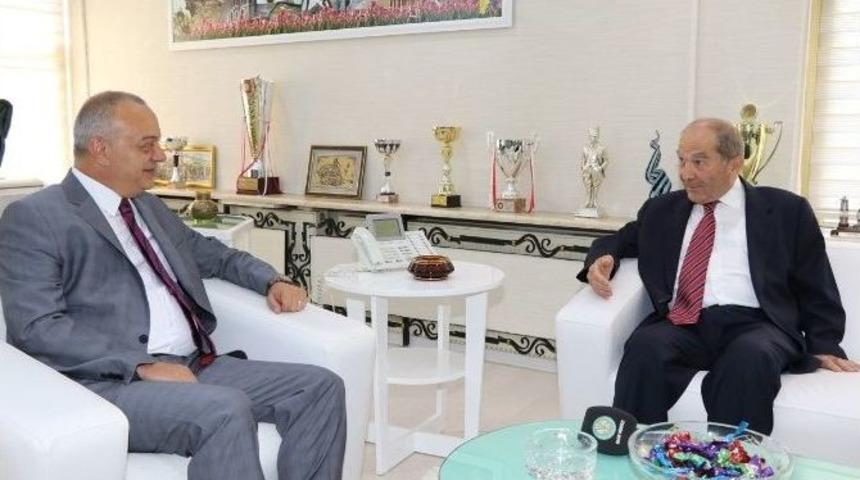 &Ouml;zk&ouml;k Paşa&rsquo;dan Başkan Erg&uuml;n&rsquo;e Ziyaret