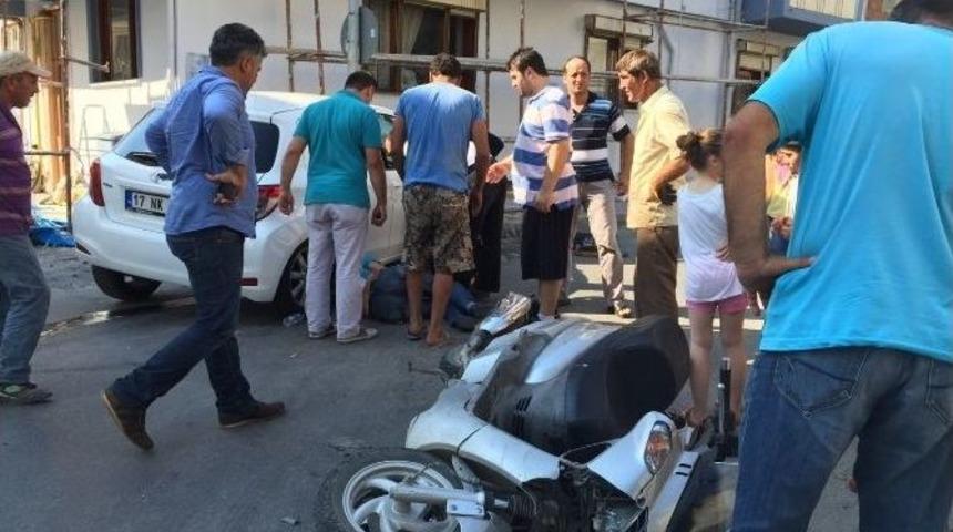 &Ccedil;anakkale&rsquo;de Trafik Kazası; 1 Yaralı