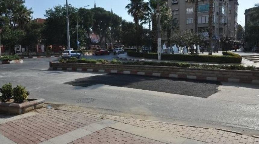 Nazilli Belediyesi Bozulan Yolu Yaptı