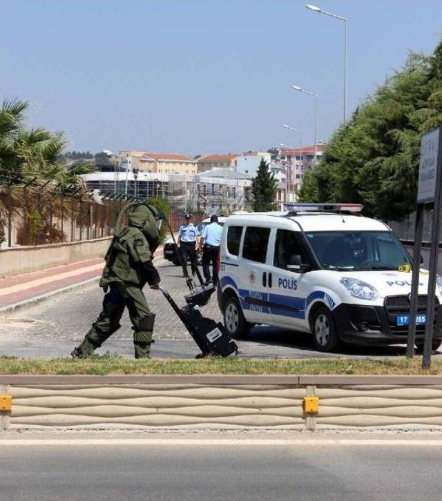 Çanakkale'de Otobüs Durağındaki Çanta Korkuttu