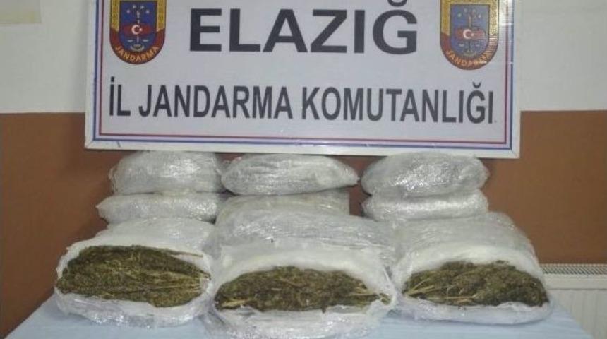 Elazığ&rsquo;da 33 Kilo Esrar Ele Ge&ccedil;irildi