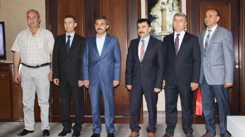 Bik Genel M&uuml;d&uuml;r&uuml; Karaca&rsquo;dan Başkan K&uuml;lc&uuml;&rsquo;ye Ziyaret